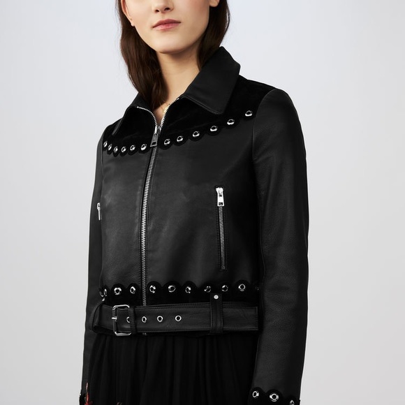 maje moto jacket